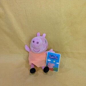 8 inch Peppa Pig mommy pig  plush toy with tag